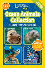 Ocean Animals Collection (National Geographic Kids Readers, Levels 1 & 2) 