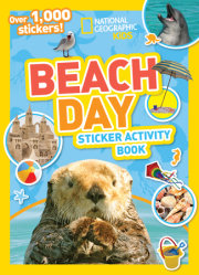 National Geographic Kids Beach Day Sticker Activity Book 