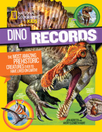 Book cover for National Geographic Kids Dino Records