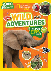 National Geographic Kids Wild Adventures Super Sticker Activity Book 