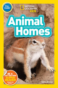 Cover of Animal Homes (National Geographic Kids Readers, Pre-Reader) cover