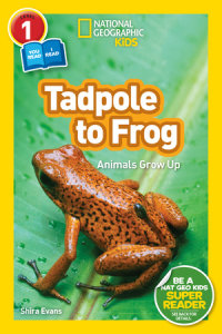 Book cover for Tadpole to Frog (National Geographic Kids Readers, Level 1/Co-Reader)