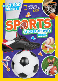 Book cover for National Geographic Kids Sports Sticker Activity Book