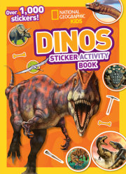 NGK dinos sticker activity book