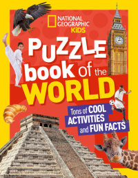 Book cover for National Geographic Kids Puzzle Book of the World