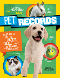 Book cover for National Geographic Kids Pet Records