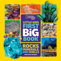 Book cover for National Geographic Little Kids First Big Book of Rocks, Minerals & Shells