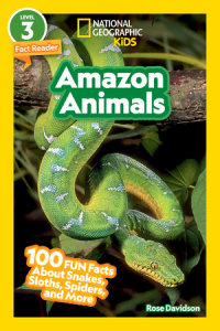 Book cover for Amazon Animals (National Geographic Kids Readers, Level 3/Fact Reader)