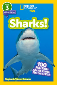 Book cover for Sharks! (National Geographic Kids Readers, Level 3/Fact Reader)