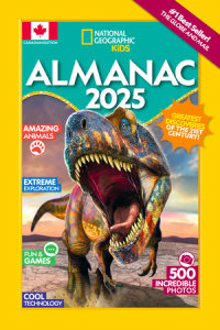 Book cover for National Geographic Kids Almanac 2025 (Canadian Edition)
