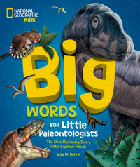 Cover of Big Words for Little Paleontologists cover