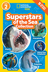 Cover of Superstars of the Sea Collection (National Geographic Kids Readers, Level 2) cover