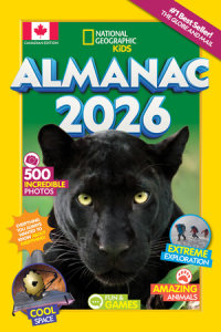Book cover for National Geographic Kids Almanac 2026 (Canadian Edition)