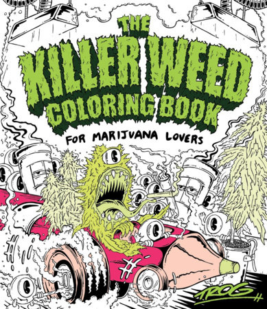 weed coloring page