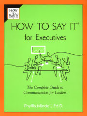 How to Say it for Executives 
