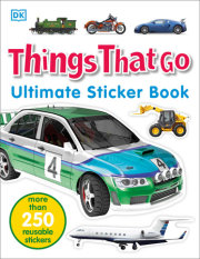 Ultimate Sticker Book: Things That Go