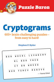 Puzzle Baron Cryptograms 