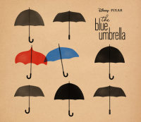 Book cover for The Blue Umbrella