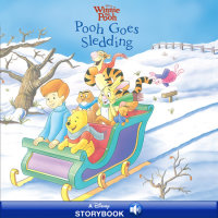 Book cover for Winnie the Pooh: Pooh Goes Sledding