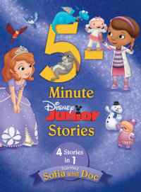 Book cover for 5-Minute Disney Junior Stories Starring Sofia and Doc