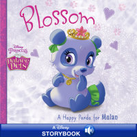 Book cover for Palace Pets: Blossom: A Happy Panda for Mulan