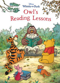 Book cover for Winnie the Pooh: Owl\'s Reading Lessons