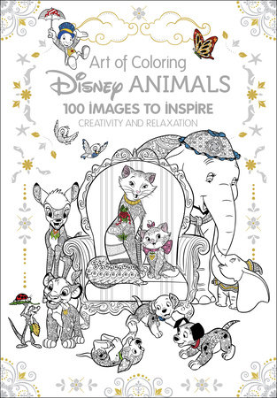 Art of Coloring: Disney Animals by - Art of Coloring - Disney, Disney  Animals Books