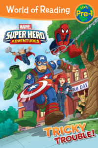 Book cover for World of Reading: Super Hero Adventures: Tricky Trouble!