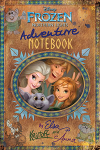 Book cover for Frozen Northern Lights:: Adventure Notebook
