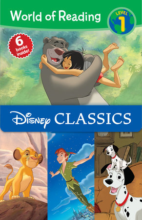World of Reading: Disney Classic Characters Level 1 Boxed Set
