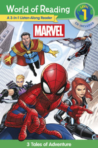 Book cover for World of Reading: Marvel 3-in-1 Listen-Along Reader-World of Reading Level 1