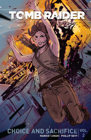 Couverture : Tomb Raider: Choice and sacrifice