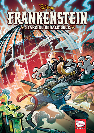 Couverture : Disney Frankenstein, Starring Donald Duck (Graphic Novel)