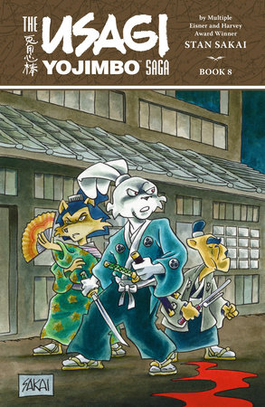 Couverture : Usagi Yojimbo Saga, tome 8