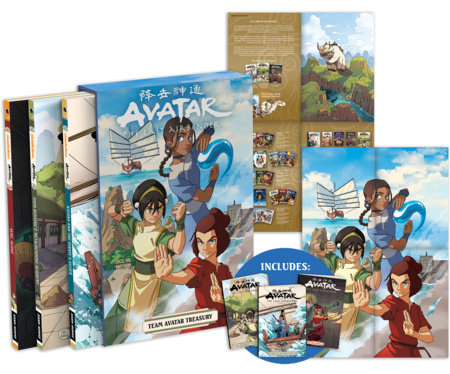 Avatar: The Last Airbender--Team Avatar Treasury Boxed Set (Graphic Novels)  by Faith Erin Hicks: 9781506732053 : Books