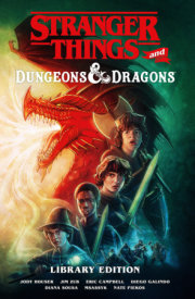 Stranger Things and Dungeons & Dragons Library Edition 