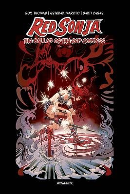 Couverture : Red Sonja: the Ballad of the Red Goddess HC
