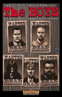 Couverture : Boys, tome 6 : the Self-Preservation Society - Garth Ennis Signed