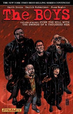Couverture : Boys, tome 11 : over the Hill with the Swords of a Thousand Men - Garth Ennis Signed