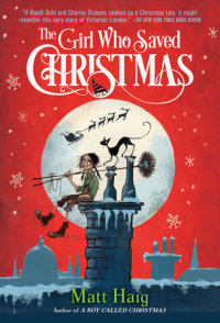 Book cover for The Girl Who Saved Christmas