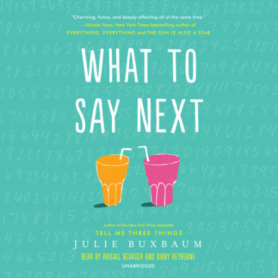 What to Say Next Cover