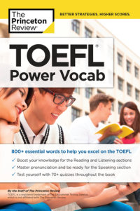 Book cover for TOEFL Power Vocab