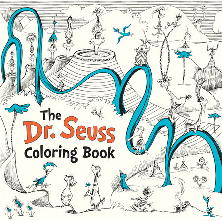 dr seuss coloring page oh the places youll go