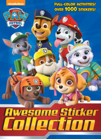 Book cover for PAW Patrol Awesome Sticker Collection