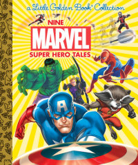 Book cover for Nine Marvel Super Hero Tales (Marvel)