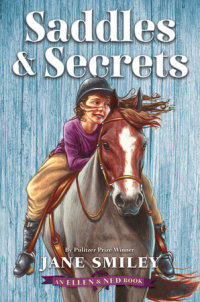 Book cover for Saddles & Secrets (An Ellen & Ned Book)