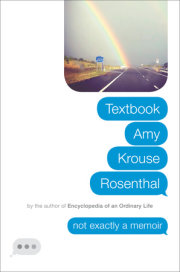 Textbook Amy Krouse Rosenthal 