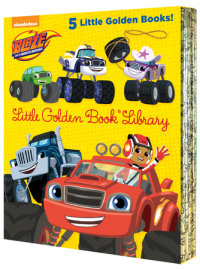 Book cover for Blaze and the Monster Machines Little Golden Book Library -- 5 Little Golden Books