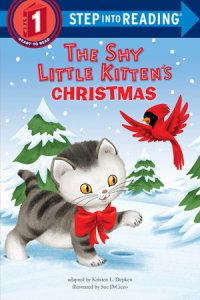 Cover of The Shy Little Kitten\'s Christmas cover