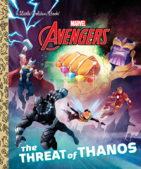 Book cover for The Threat of Thanos (Marvel Avengers)